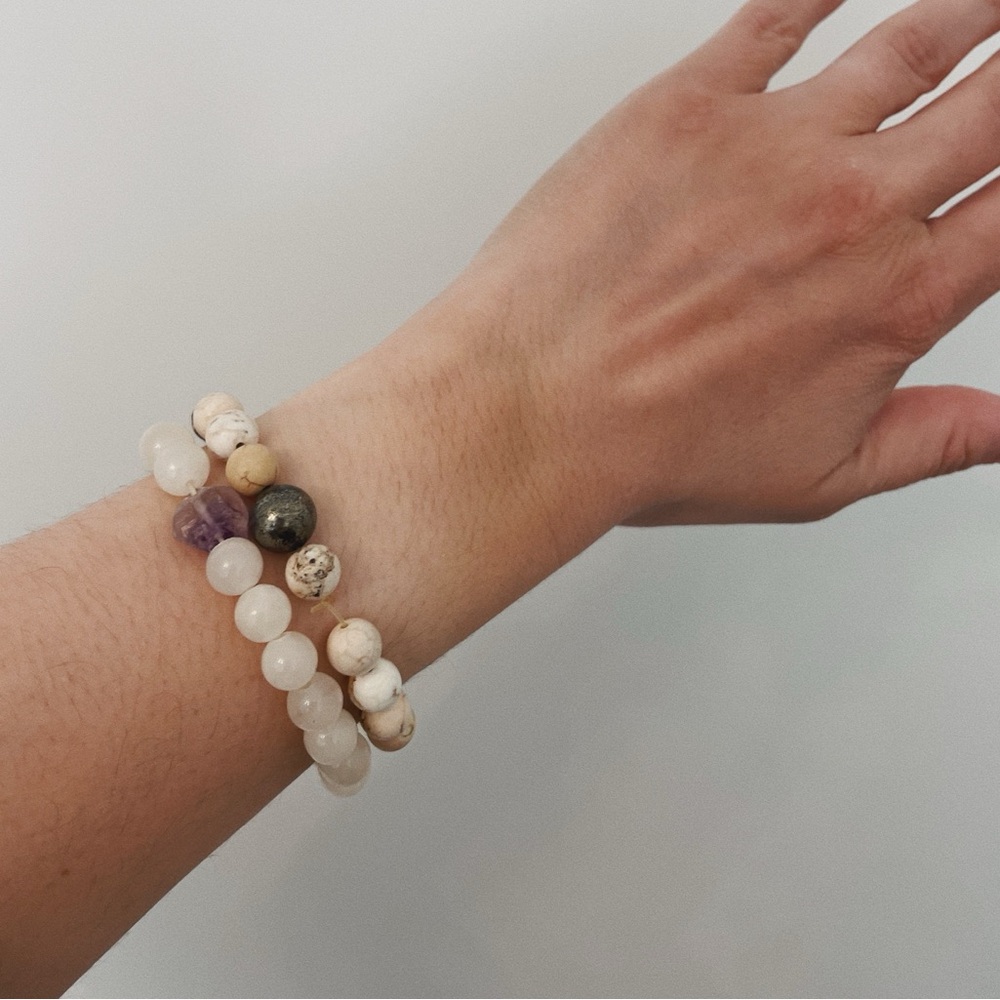 Multi-Stone Beaded Bracelet Set